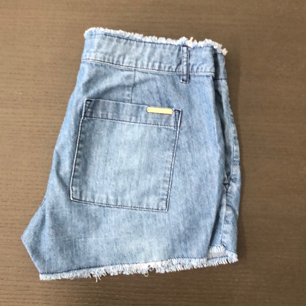 Michael Kors chambray denim shorts